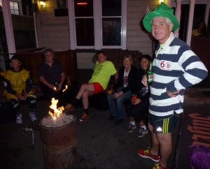 Around the fire